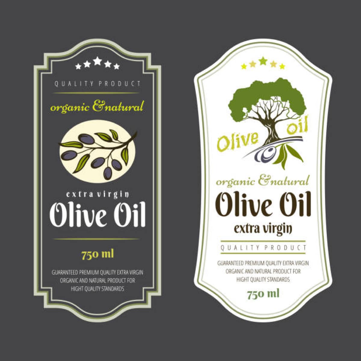 Oil Labels